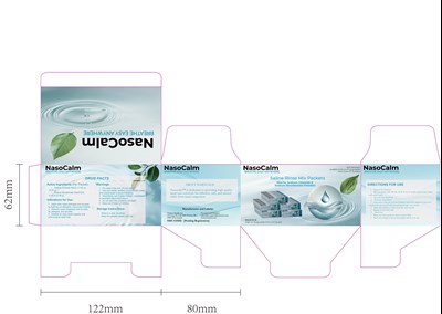 1 (4.5g Saline Rinse Mix Packets  50 Packs Per Carton)